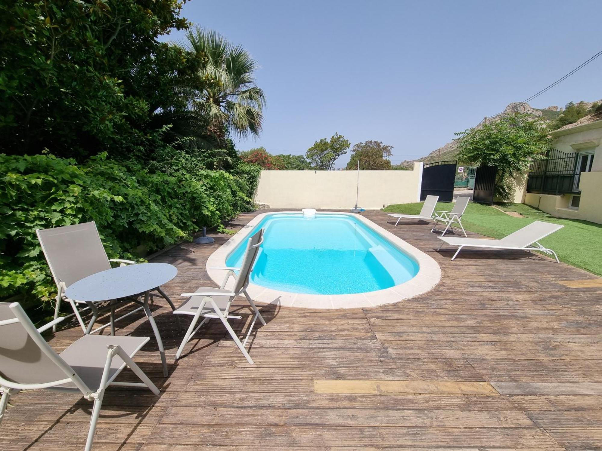 Villa Neuve Avec Piscine Privee Parc Des Calanques 15Min Velodrome Marseille Luaran gambar